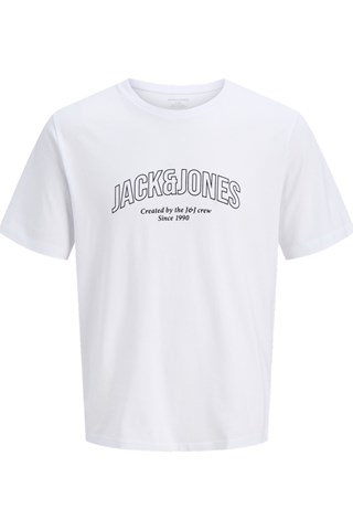 5 t-shirts - Blanc et beige