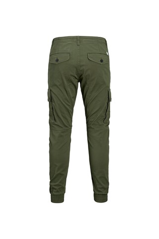 Pantalon cargo - Vert olive