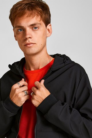 Veste à capuche Noir