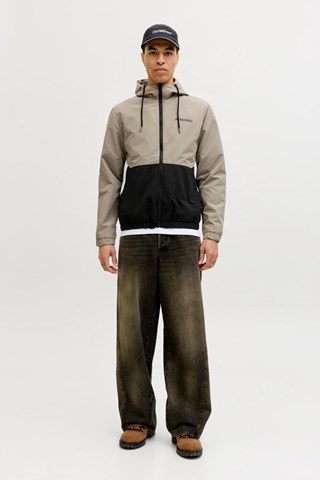 Veste réversible à capuche - Noir