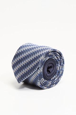 Cravatta in seta - Blu