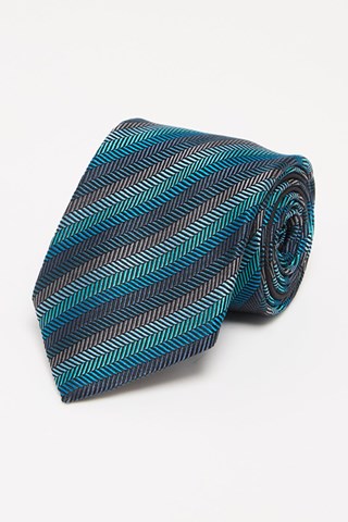 Cravatta in seta - Blu