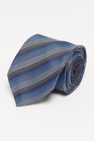 Cravatta in seta - Blu