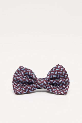Papillon in seta - Bordeaux