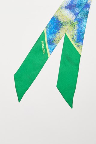 Lenço de seda - Verde