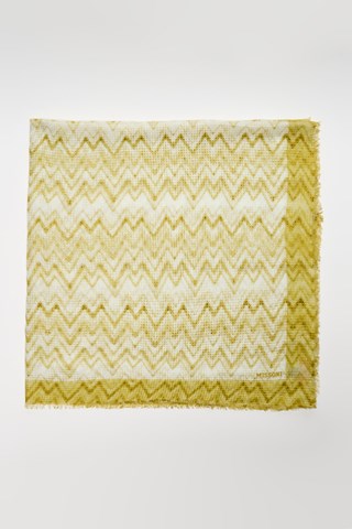 Lenço quadrado - Amarelo