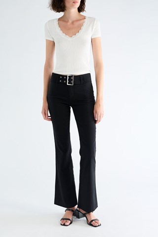 Broek Straight - Zwart