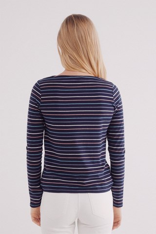 Top - Marineblauw