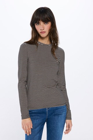 Top - Beige y camel