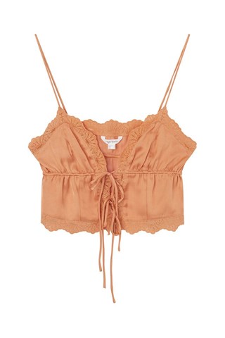 Crop Top 2 Materialen Zalmroze