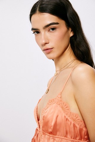 Crop Top 2 Materialen Zalmroze