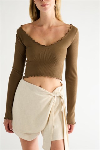 Crop Top - Bruin