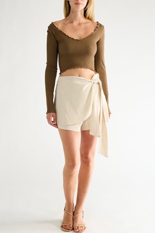 Crop Top - Bruin