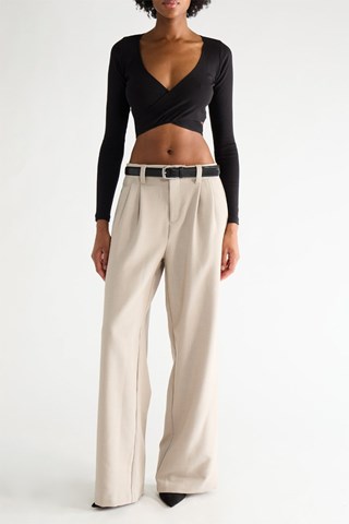 Crop top - Negro