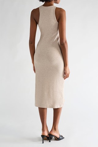 Rechte Jurk - Beige