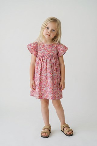 Jurk - Roze en Rood