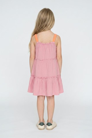 Jurk met Ruches - Roze