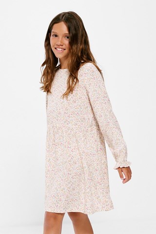 Jurk - Wit en Roze