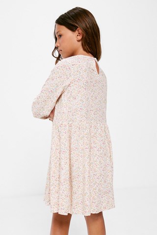 Jurk - Wit en Roze