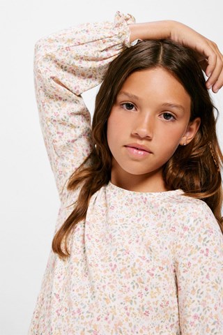 Jurk - Wit en Roze