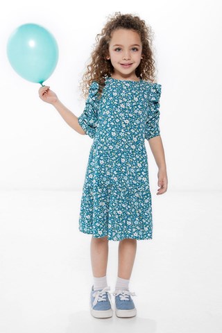 Jurk - Blauw en Wit