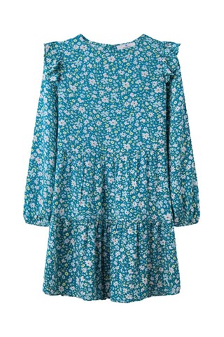 Jurk - Blauw en Wit