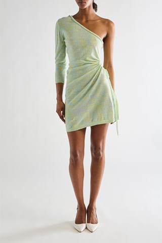 Asymmetrische Jurk - Geel