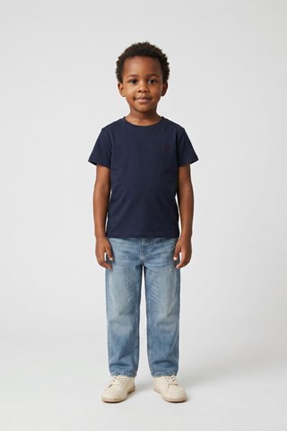T-shirt - Marineblauw