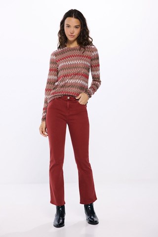 T-shirt - Beige en Camel