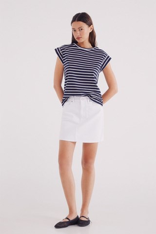 T-shirt - Marineblauw