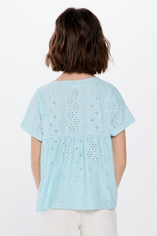 T-shirt - Lichtblauw