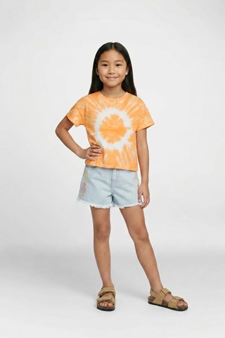 T-shirt Tie and Dye - Oranje