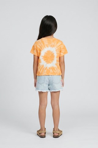 T-shirt Tie and Dye - Oranje