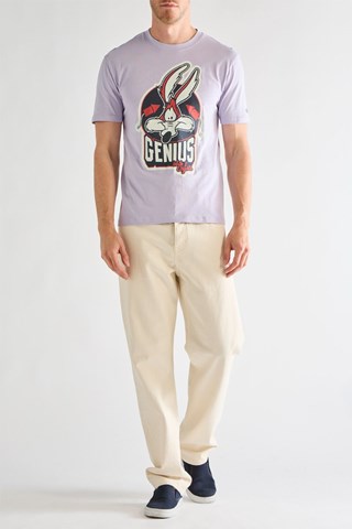 T-shirt Genius Looney Tunes - Lichtpaars