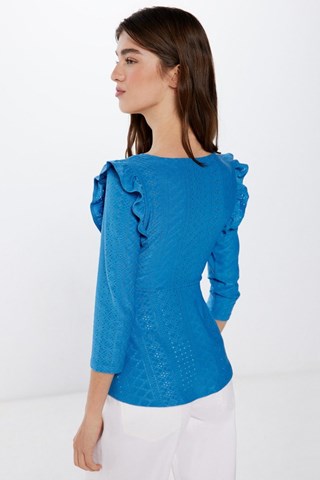 Blouse - Blauw