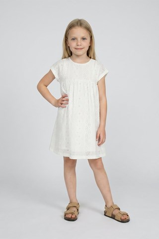 Top met Engelse Borduursels - Wit
