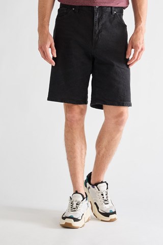 Spijkershort - Zwart