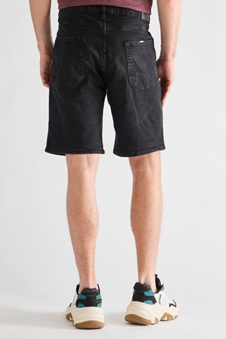Spijkershort - Zwart