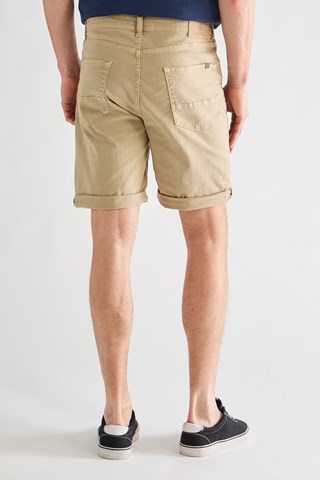 Spijkershort - Beige