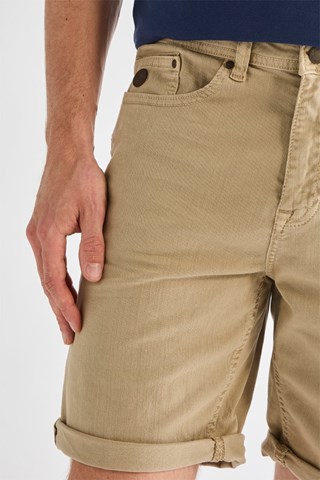 Spijkershort - Beige