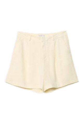 Short de tiro alto - Crudo