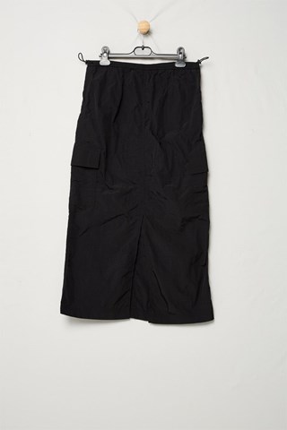 Falda midi - Negro