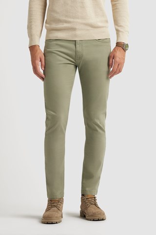Pantalon slim - Vert