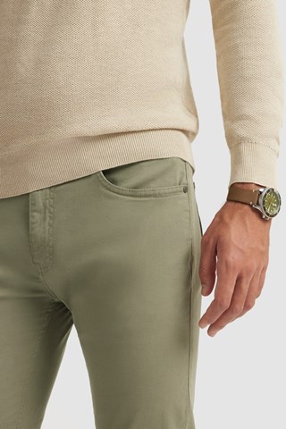 Pantalon slim - Vert