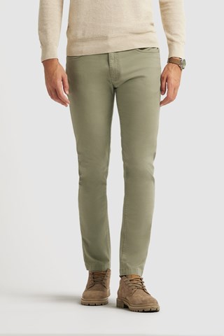 Pantalon slim - Vert