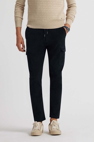 Pantalon cargo - Bleu marine