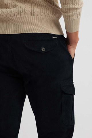 Pantalon cargo - Bleu marine