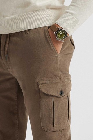 Pantalon cargo - Taupe