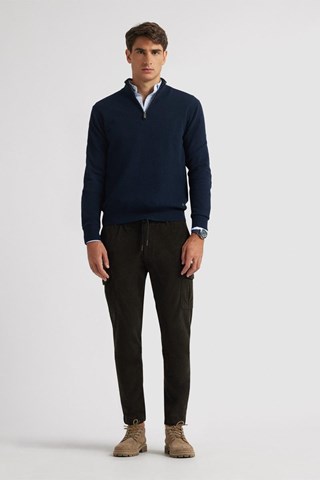 Pantalon cargo - Vert