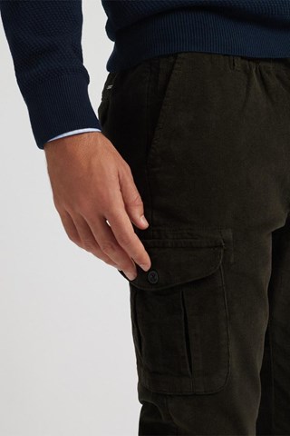 Pantalon cargo - Vert